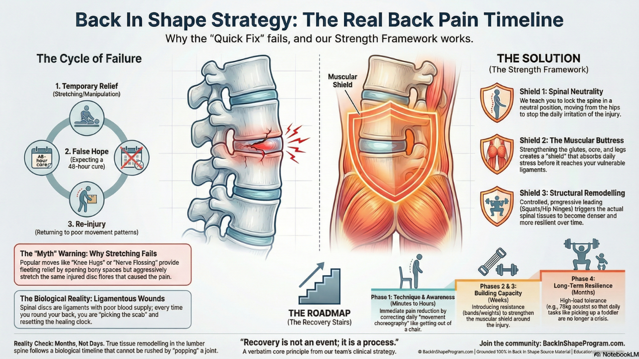 Back Pain Path Stop Chasing Quick Fixes: The Real Back Pain Timeline